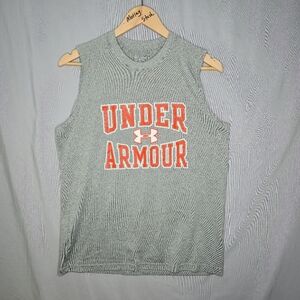 Under Armour Men's Heatgear Tank Top Gray Size SM